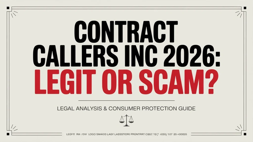 Contract Callers Inc. Legal Company