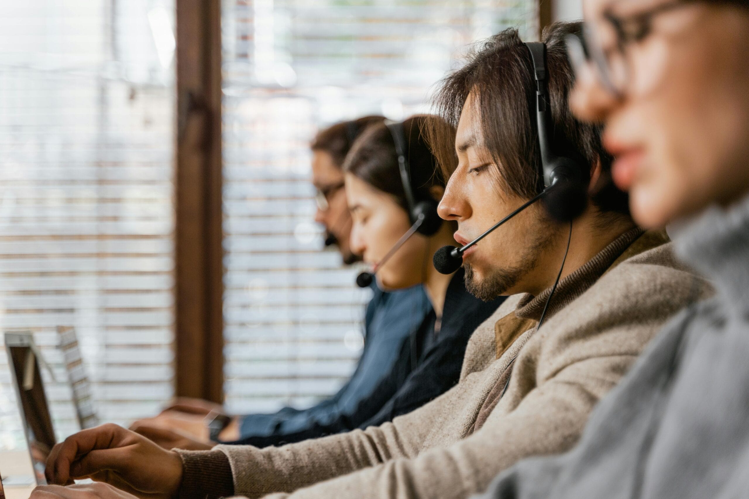 Call center office