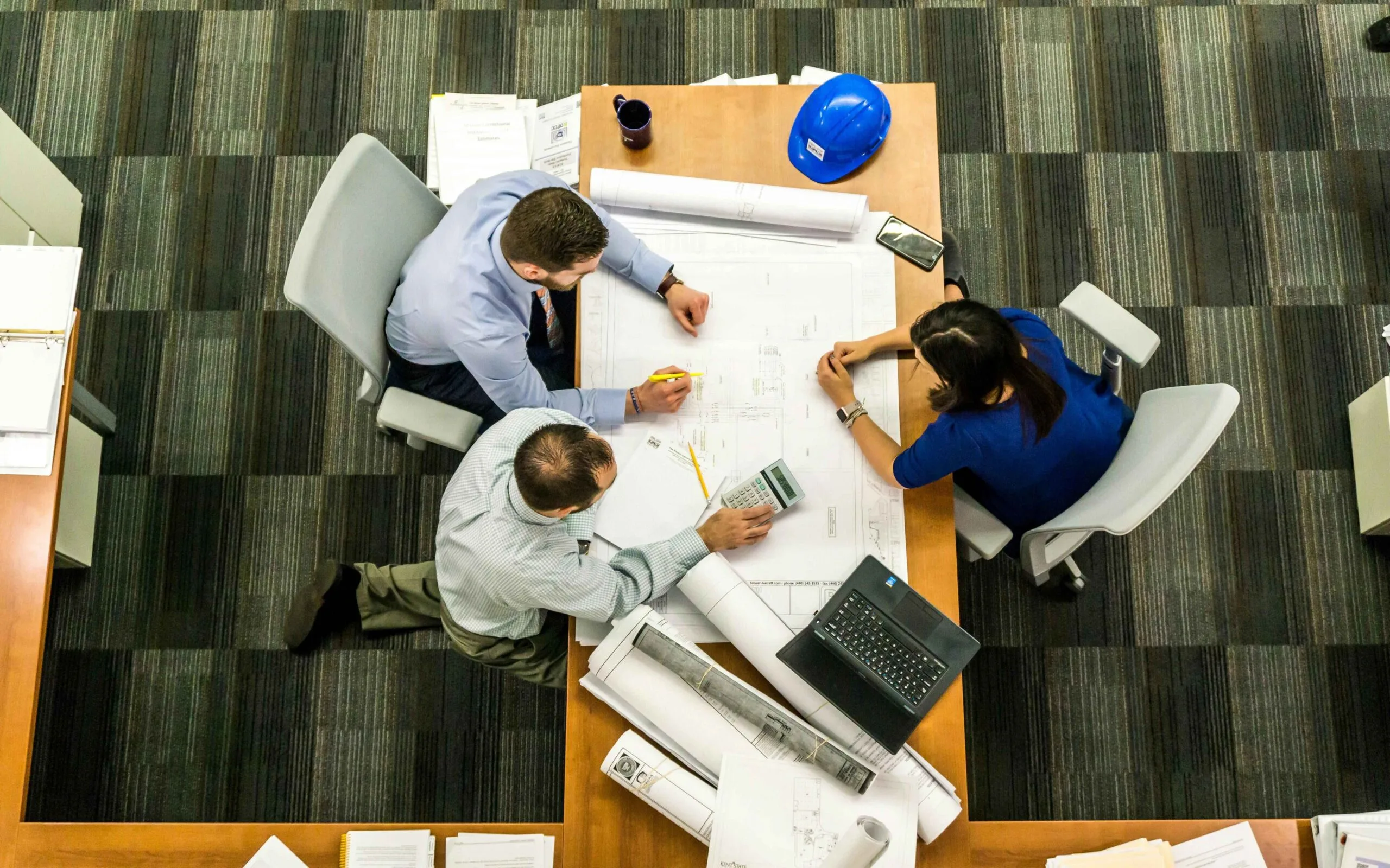 Meeting in the office