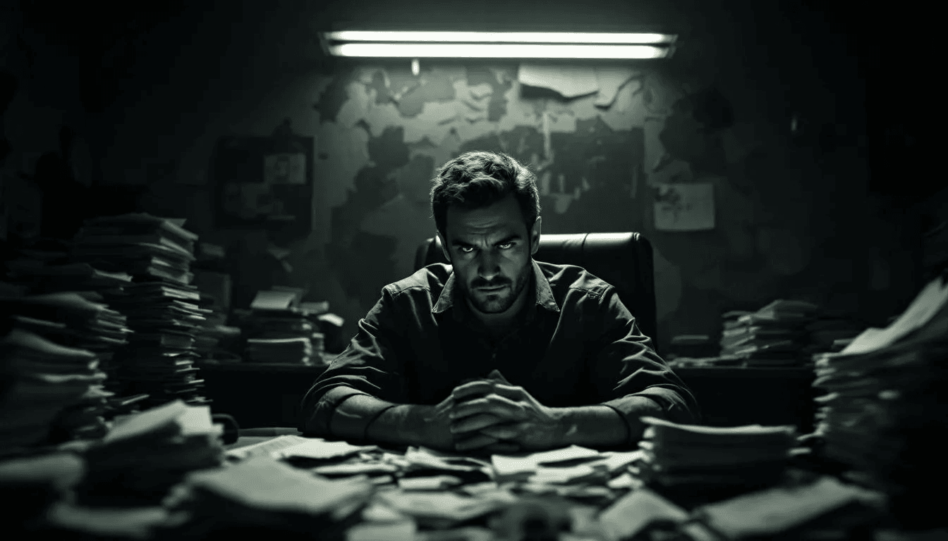 An image depicting a person dealing with persistent debt collectors, showcasing the stress of ongoing communication.