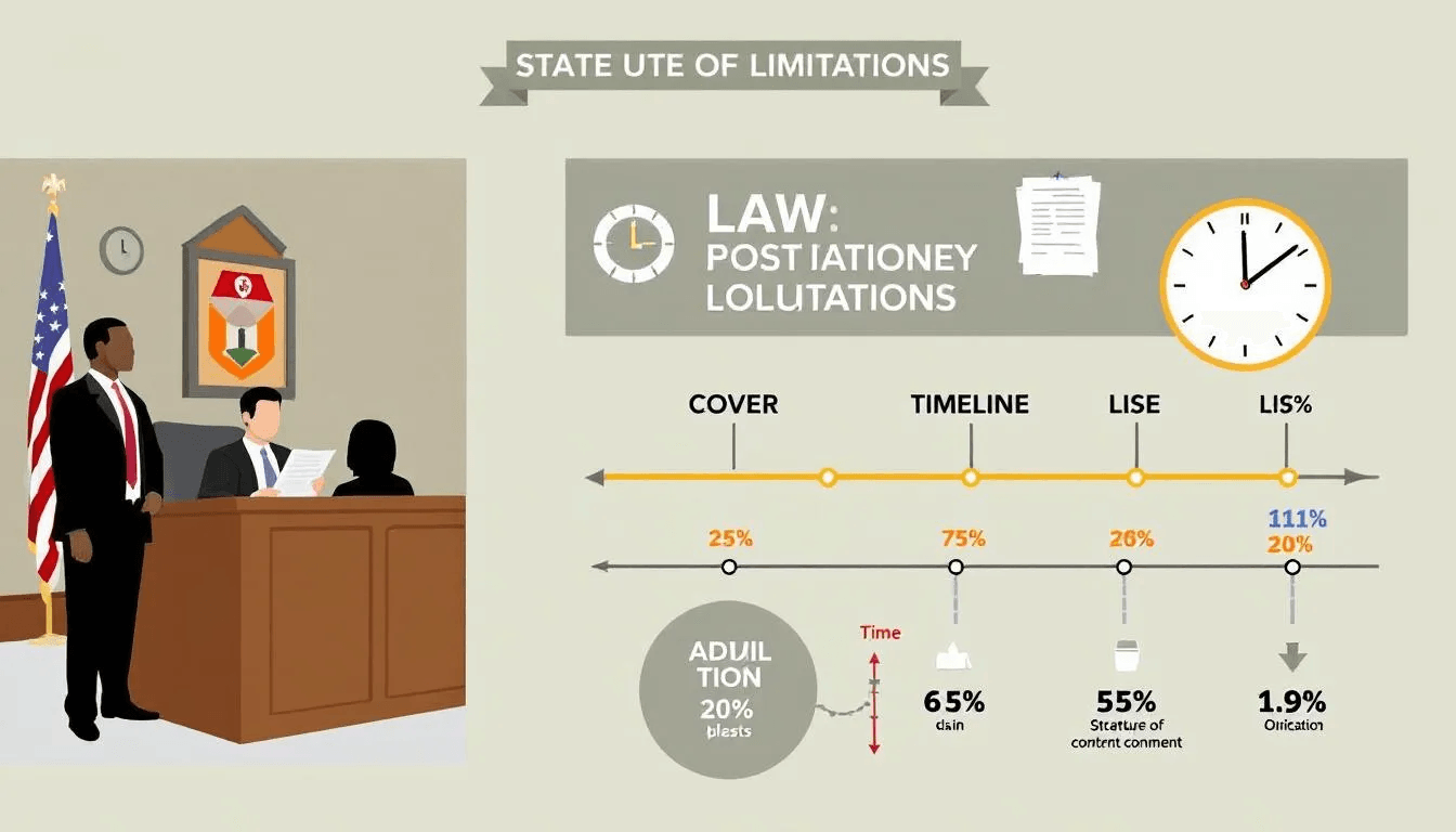 A graphic depicting the importance of seeking legal advice regarding statute of limitations.