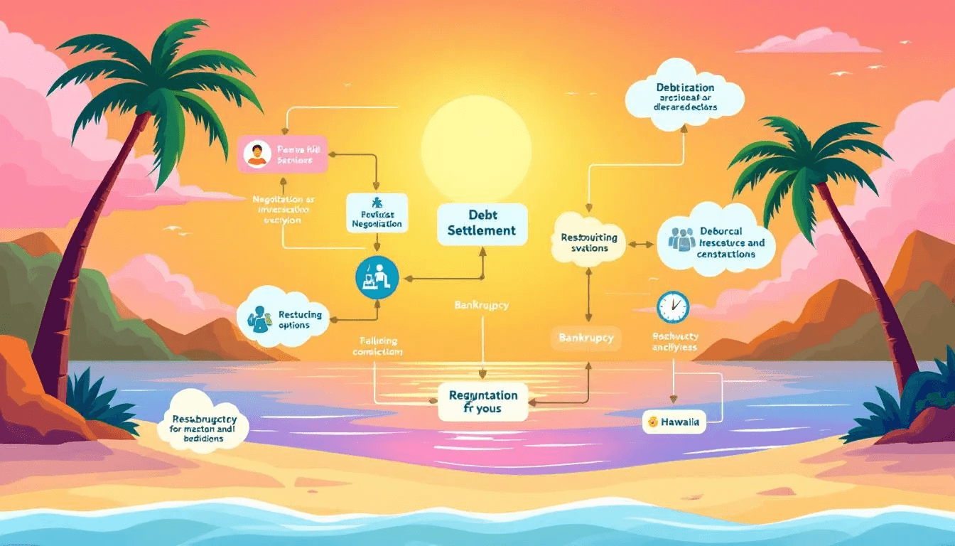 Options for settling debt with creditors.
