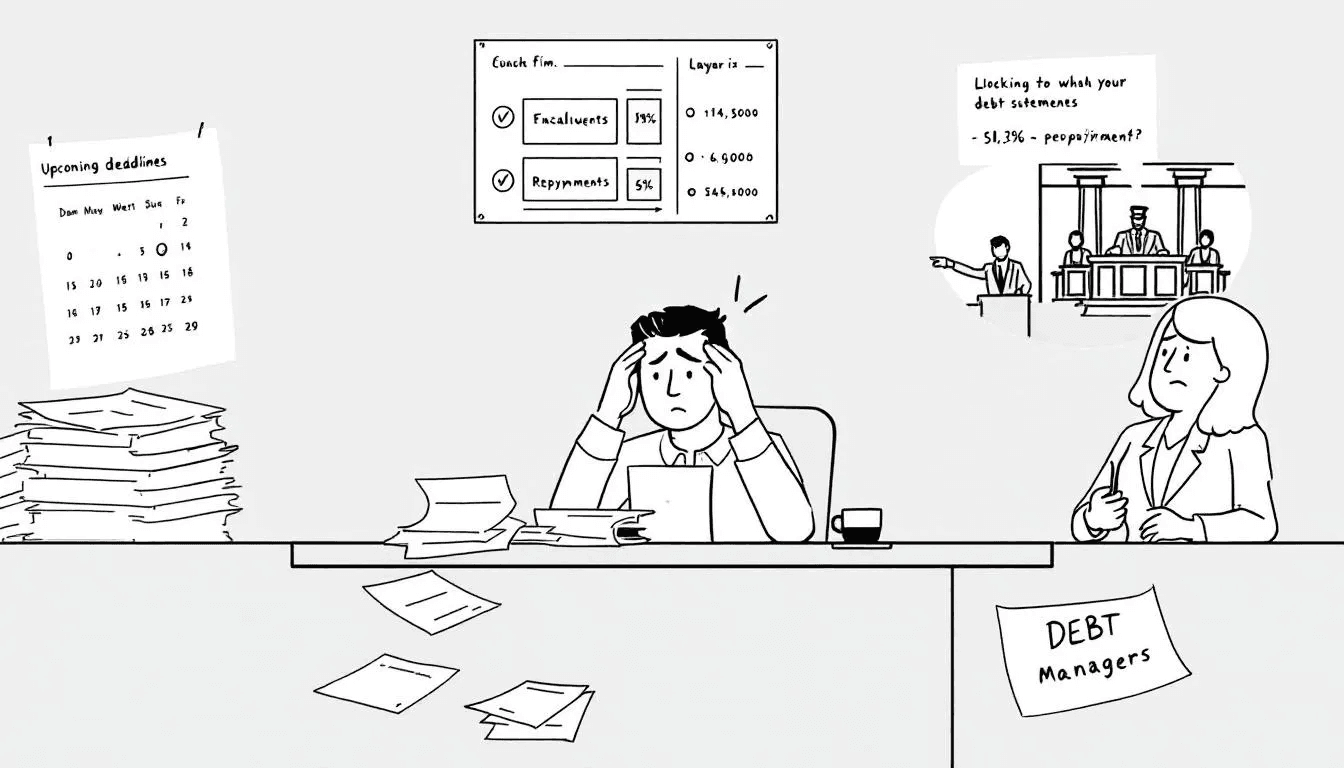 Managing old debts you cannot pay.