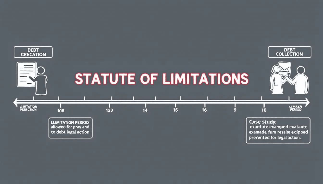 Impact of the statute of limitations on debt collection.