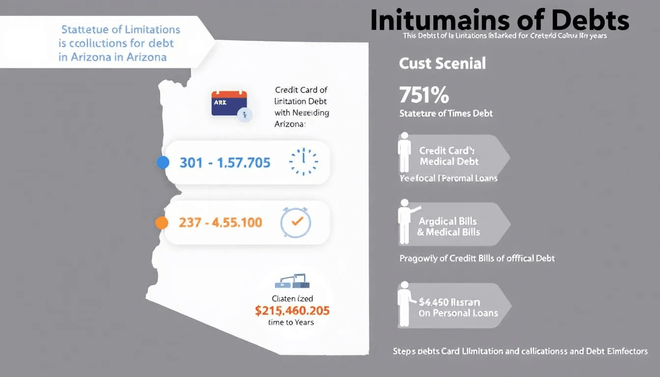 Statute of limitations for debt collection in Arizona.