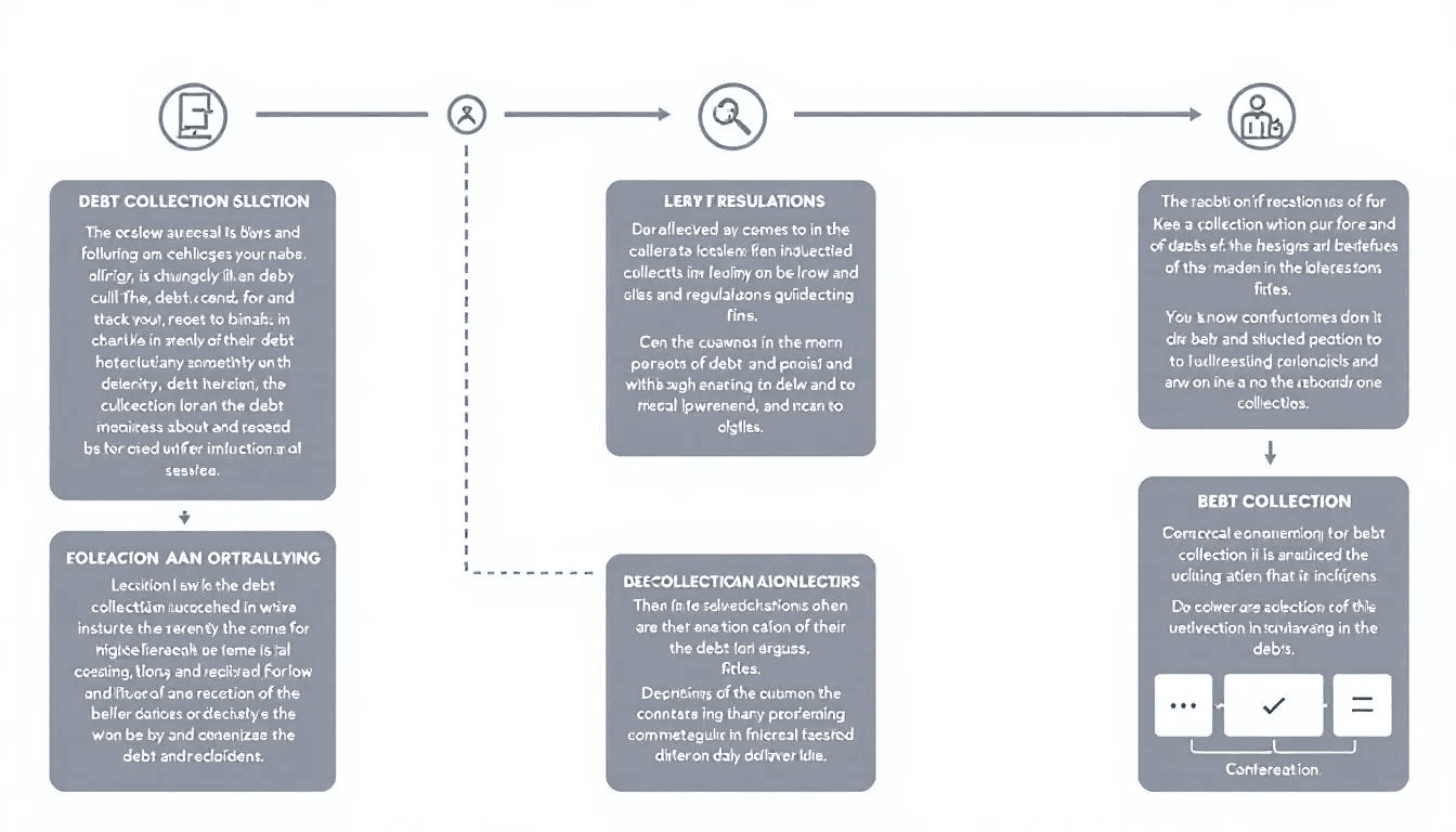 Penalties for non-compliance with debt collection laws.