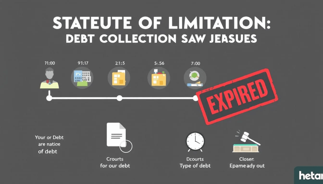Using the statute of limitations as a defense in debt collection lawsuits.