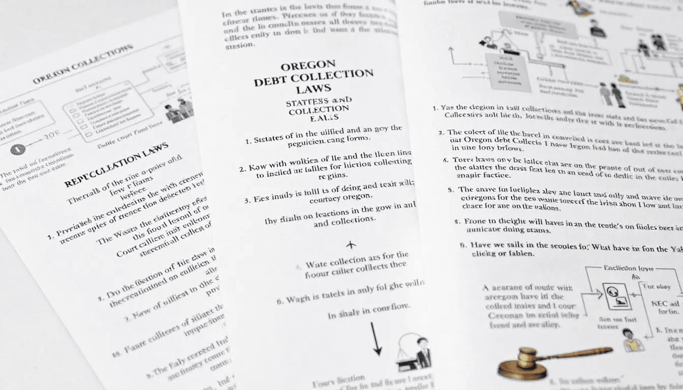 An overview of Oregon debt collection laws.