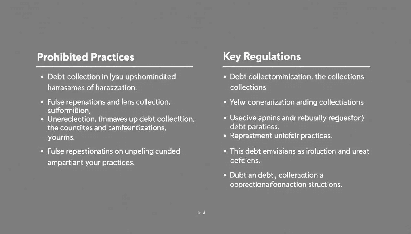 Illustration of prohibited practices under Massachusetts debt collection laws.
