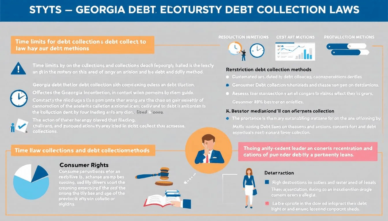 Georgia state-specific debt collection protections.