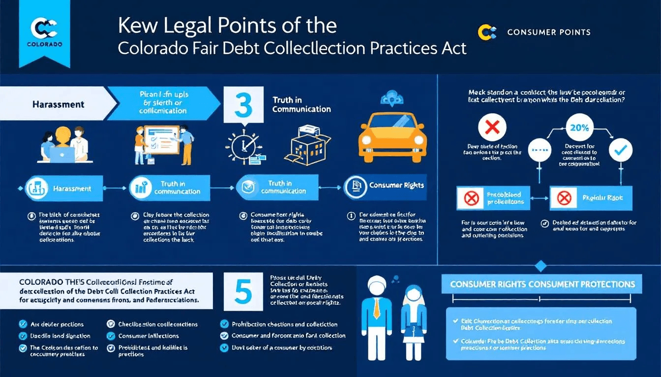 Consumer rights under the Colorado Fair Debt Collection Practices Act.
