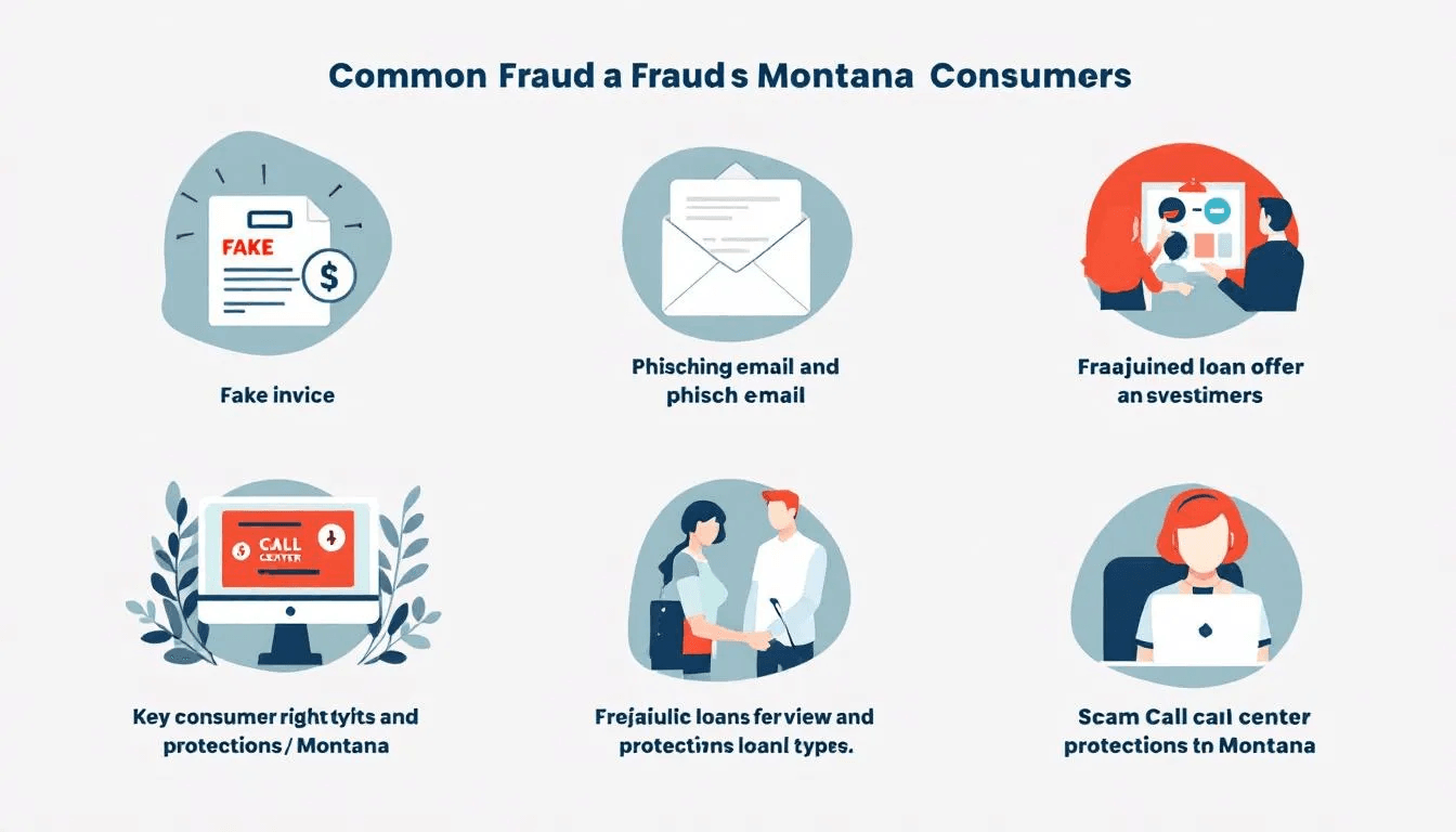 Common types of consumer fraud affecting Montana consumers.