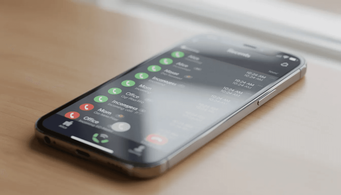 The image shows a smartphone screen displaying a call log filled with multiple incoming calls, which may indicate attempts by debt collectors to reach a debtor regarding unpaid debts. This visual representation highlights the frequent contact often associated with debt collection practices and the importance of understanding your rights under debt collection laws.